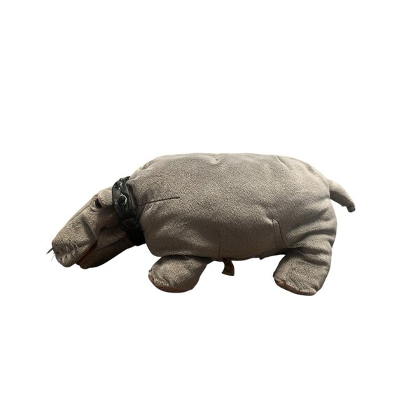 18" Folkmanis Bert Farting Hippo Hand Puppet Plush Toy From NCIS Works Complete - Picture 6 of 8
